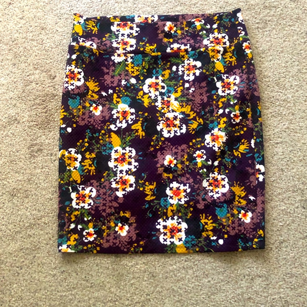 LuLaRoe Floral Skirt